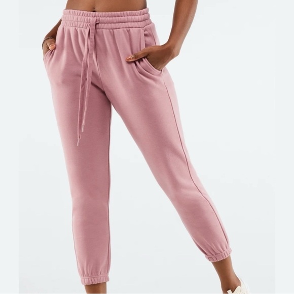 Fabletics Pants - Fabletics High Rise Go-To Classic Sweatpant Jogger Pink Size Medium